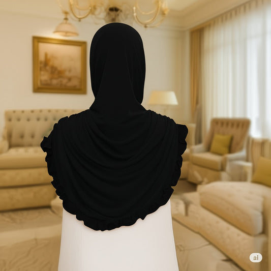 Girl Hijab - Black