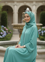 Premium Zipper Abaya