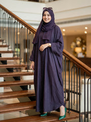 Butterfly Abaya - Purple