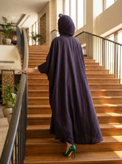 Butterfly Abaya - Purple