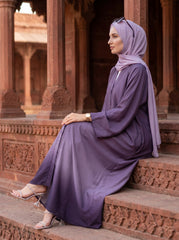 Ombre Abaya - Purple