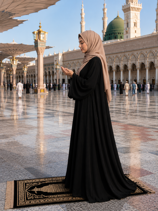 Nidha abaya - Black