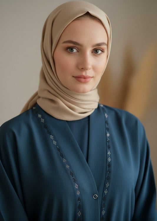 TGM Abaya - Cobalt Blue