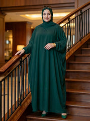 Baggy Abaya - Bottle Green