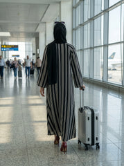 Printed Abaya