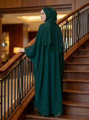 Baggy Abaya - Bottle Green