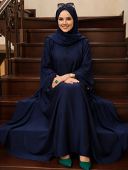 Stylefits Abaya - Navy Blue