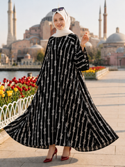 Bow Abaya
