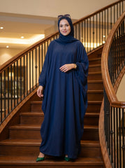 Baggy Abaya - Navy Blue