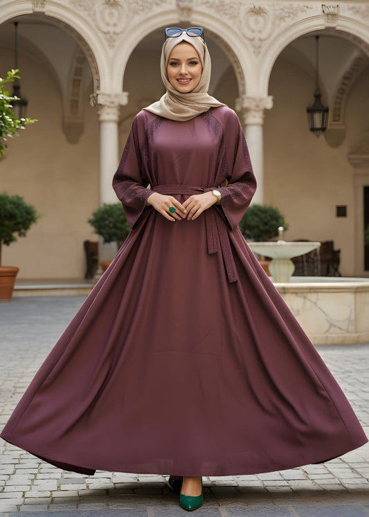 Abaya with Belt