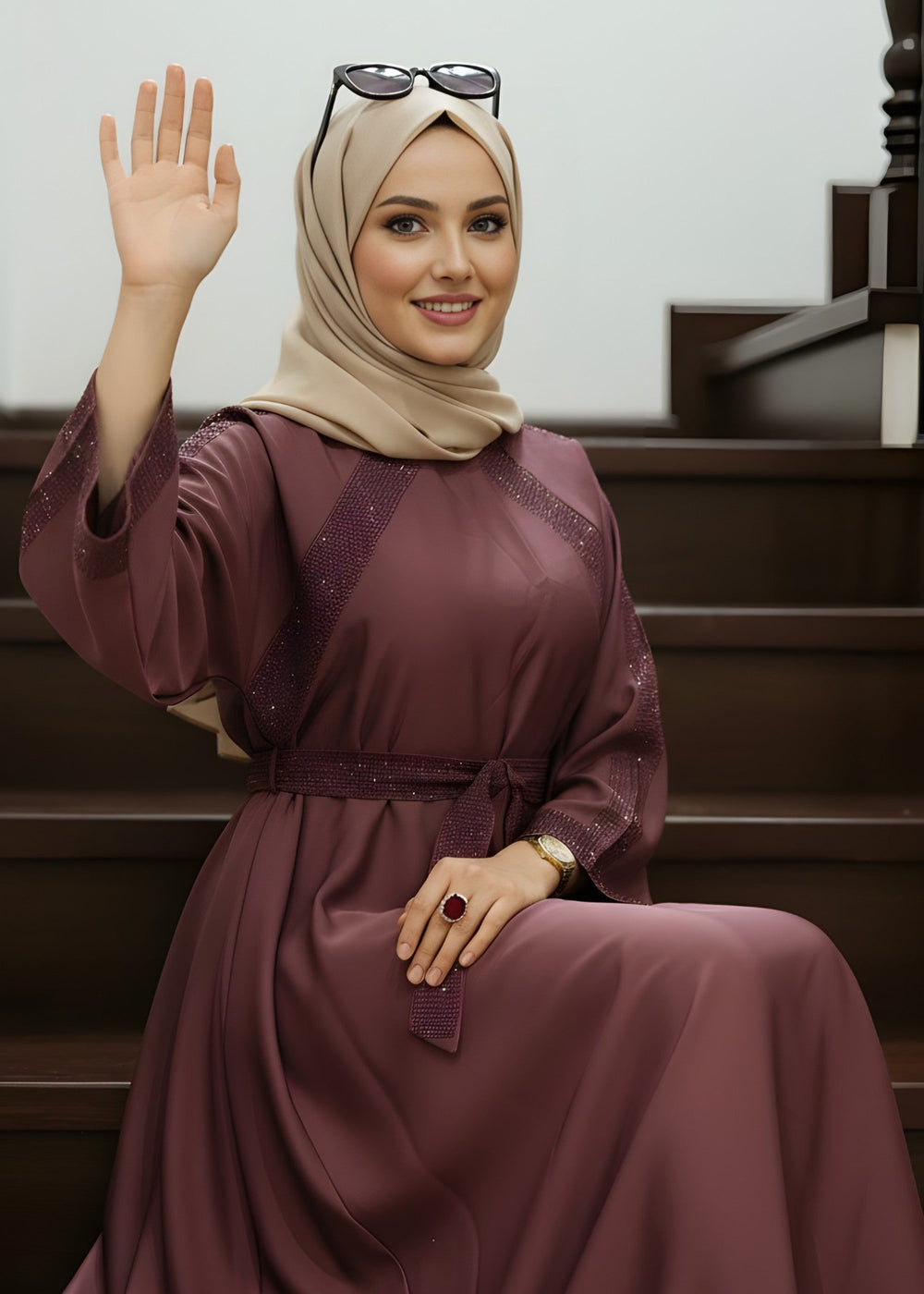 Abaya with Belt Online