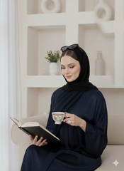 Front Open Abaya With Pockets