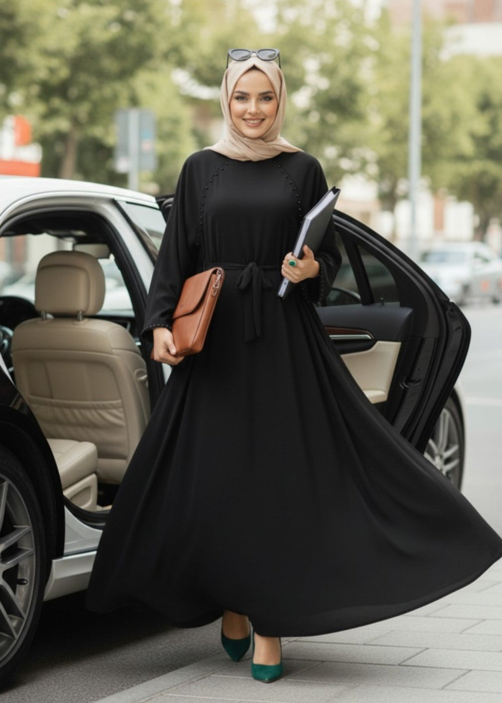 Premium Georgette Silk Abaya