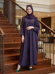 Butterfly Abaya - Purple
