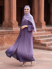 Ombre Abaya - Purple