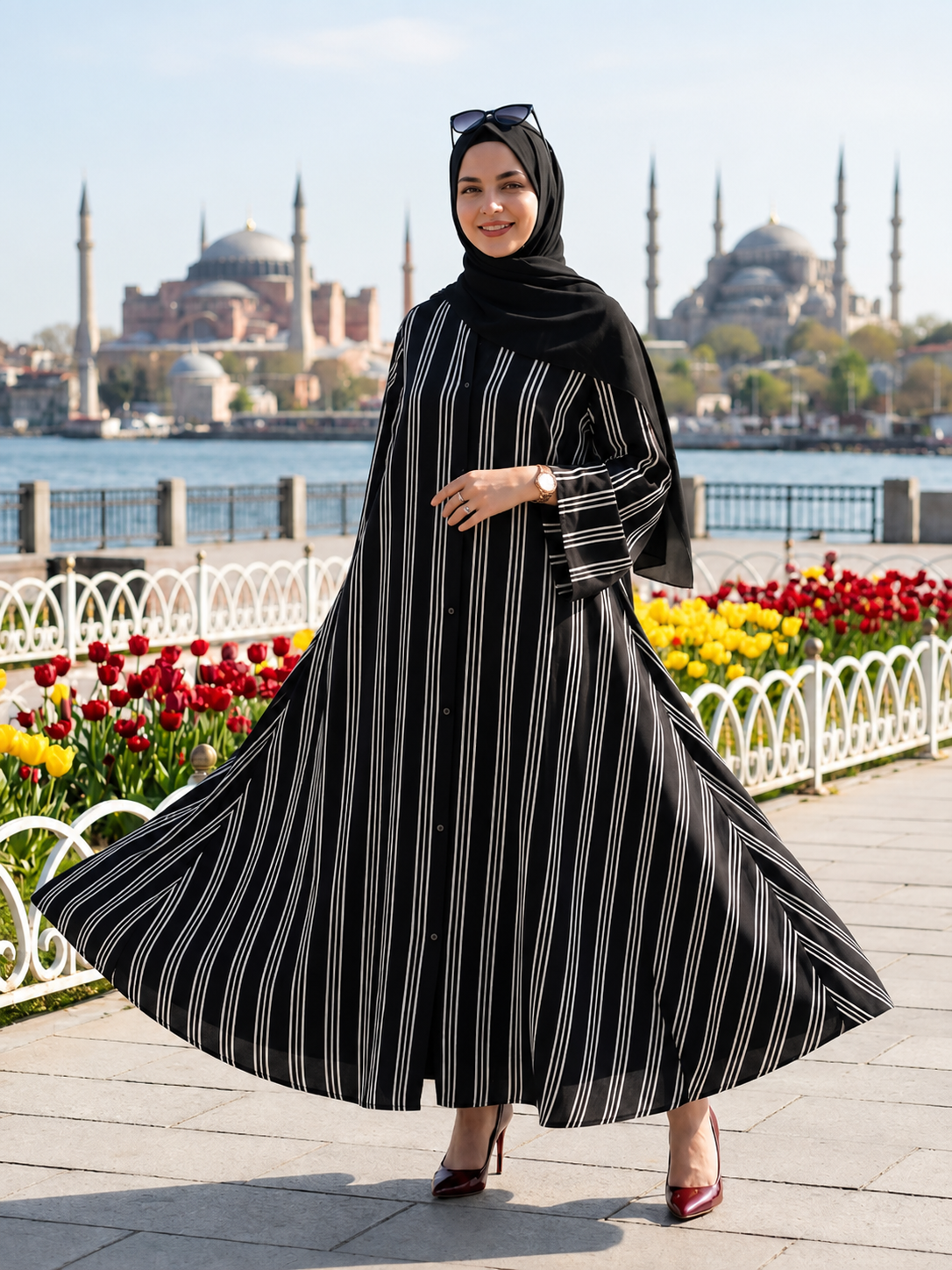 عباية مطبوعة