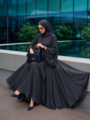 New Abaya Design - Dark Grey