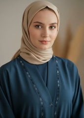 Stone Work Abaya