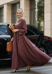 Luxury Abaya with Belt