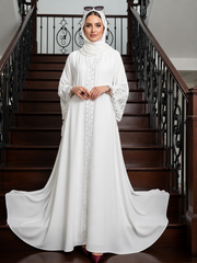 Luxury Abaya - White