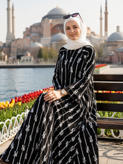 Bow Abaya