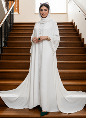 Luxury Abaya - White