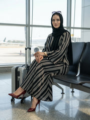 Printed Abaya
