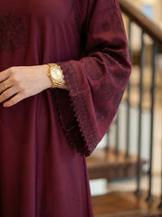 Premium Stone Work Nida Abaya