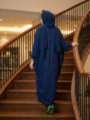 Baggy Abaya - Navy Blue