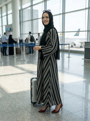 Printed Abaya