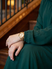 Baggy Abaya  - Bottle Green