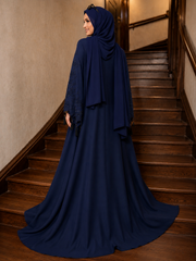 Stylefits Abaya - Navy Blue
