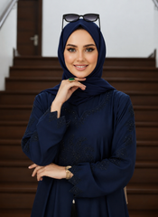 Stylefits Abaya - Navy Blue