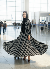 Printed Abaya
